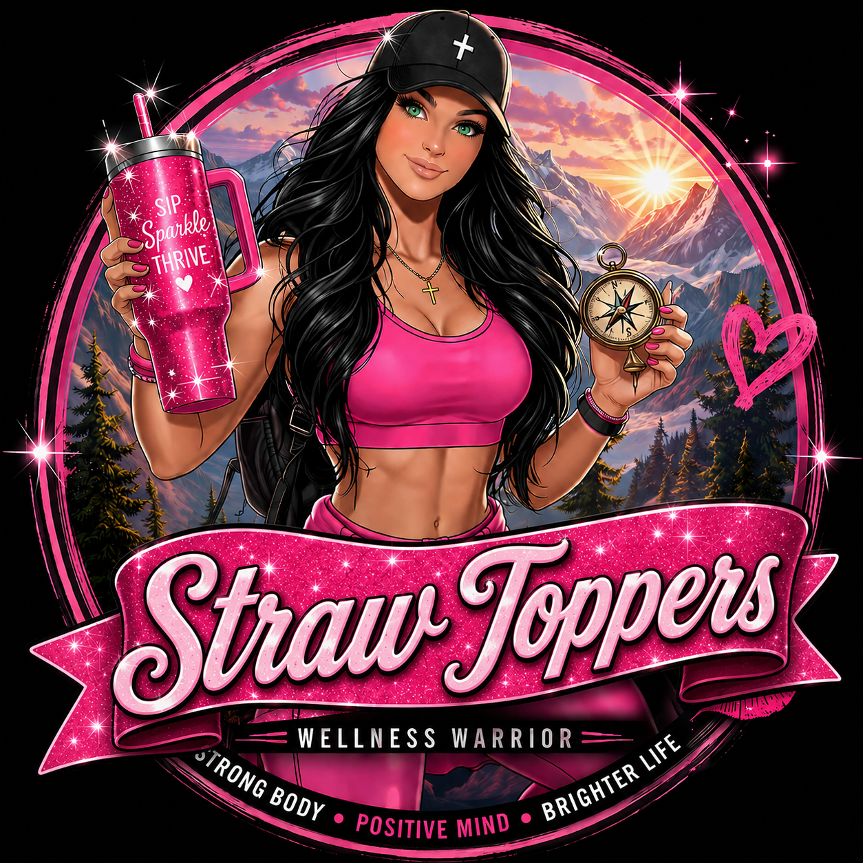 Straw Topper